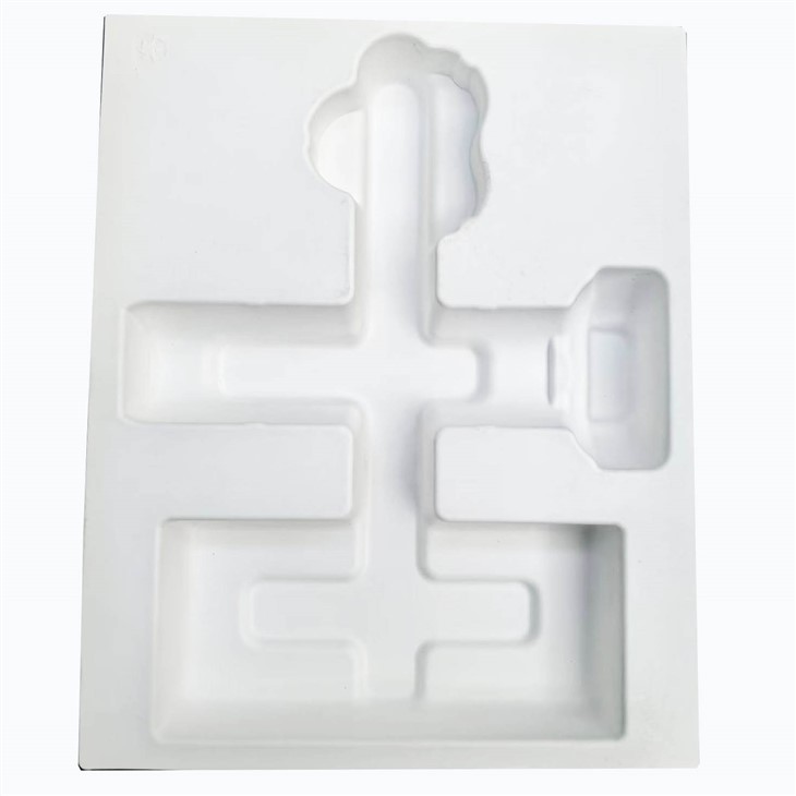 thermoformed molded fiber products